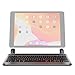 Brydge 10.2 Wireless Keyboard | Compatible with iPad (7th Gen, 2019 & 8th Gen, 2020) | Backlit Keys | Long Battery Life | (Space Gray)