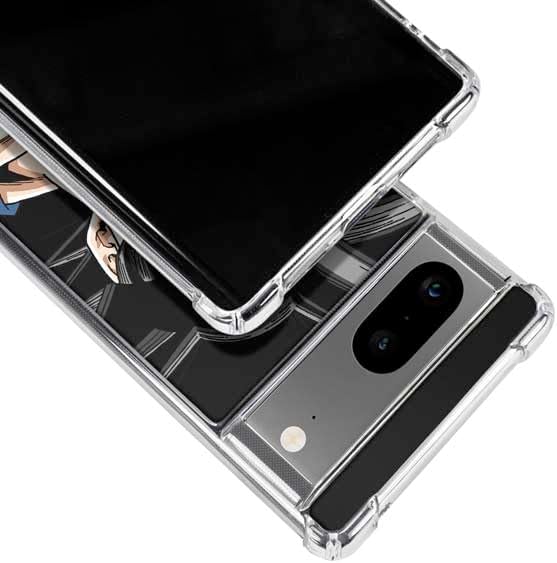 Skinit Clear Phone Case Compatible with Google Pixel 7a - Officially Licensed Dragon Ball Z Goku Portrait Design