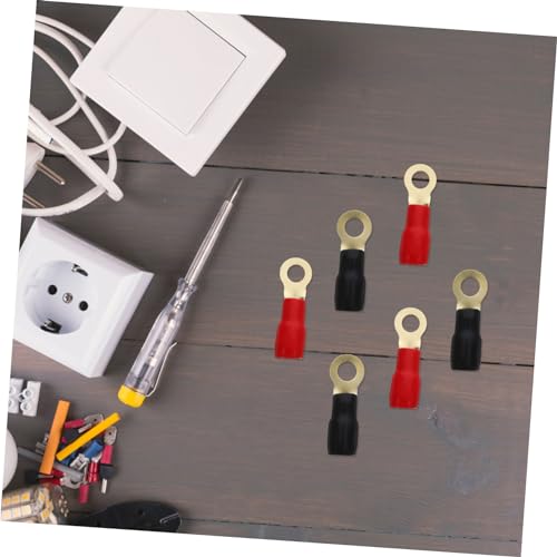 Conectores de batería para cables calibre AWG con terminales termorretractiles 6