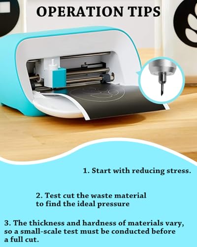 Image of 3PCS 45 Blade&Housing Compatible with Cricut Joy /Joy 2 /Joy Xtra for Craft