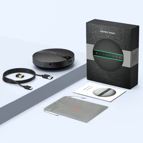 Kaysuda Bluetooth Conference Speakerphone Wireless Microphone And Speaker For Mobile Phone And Computer, Usb Office Speakerphone For Skype, Zoom #TOP7