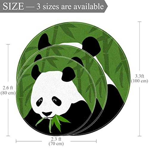 Alfombra panda antideslizante para evitar caídas de niños y bebés 4