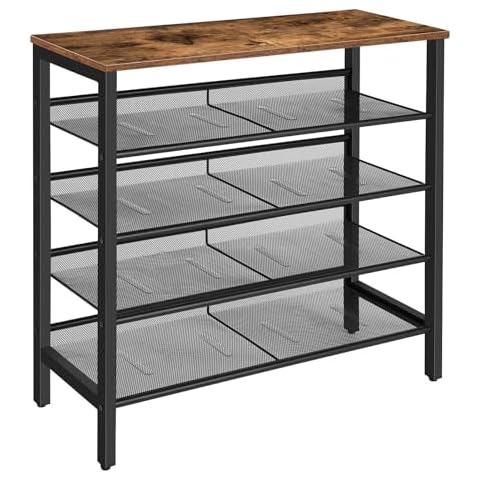 HOOBRO Shoe Rack, 5-Tier Shoe Storage Unit Cover