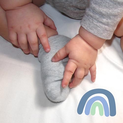 Honestbaby A040R 10 Pack Multipack Cozy Socks Sustainably Made For Infant, Newborn Baby thumb #3