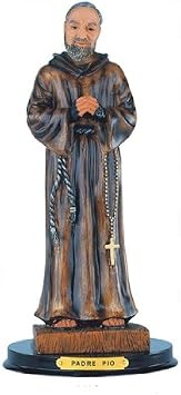12" Inch Statue St Saint Padre Pio Santo estatua Figurine Religious