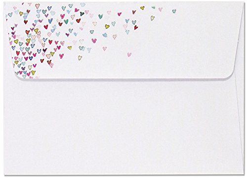 Tree of Hearts Note Cards (14 Cards, 15 Self-sealing envelopes)
