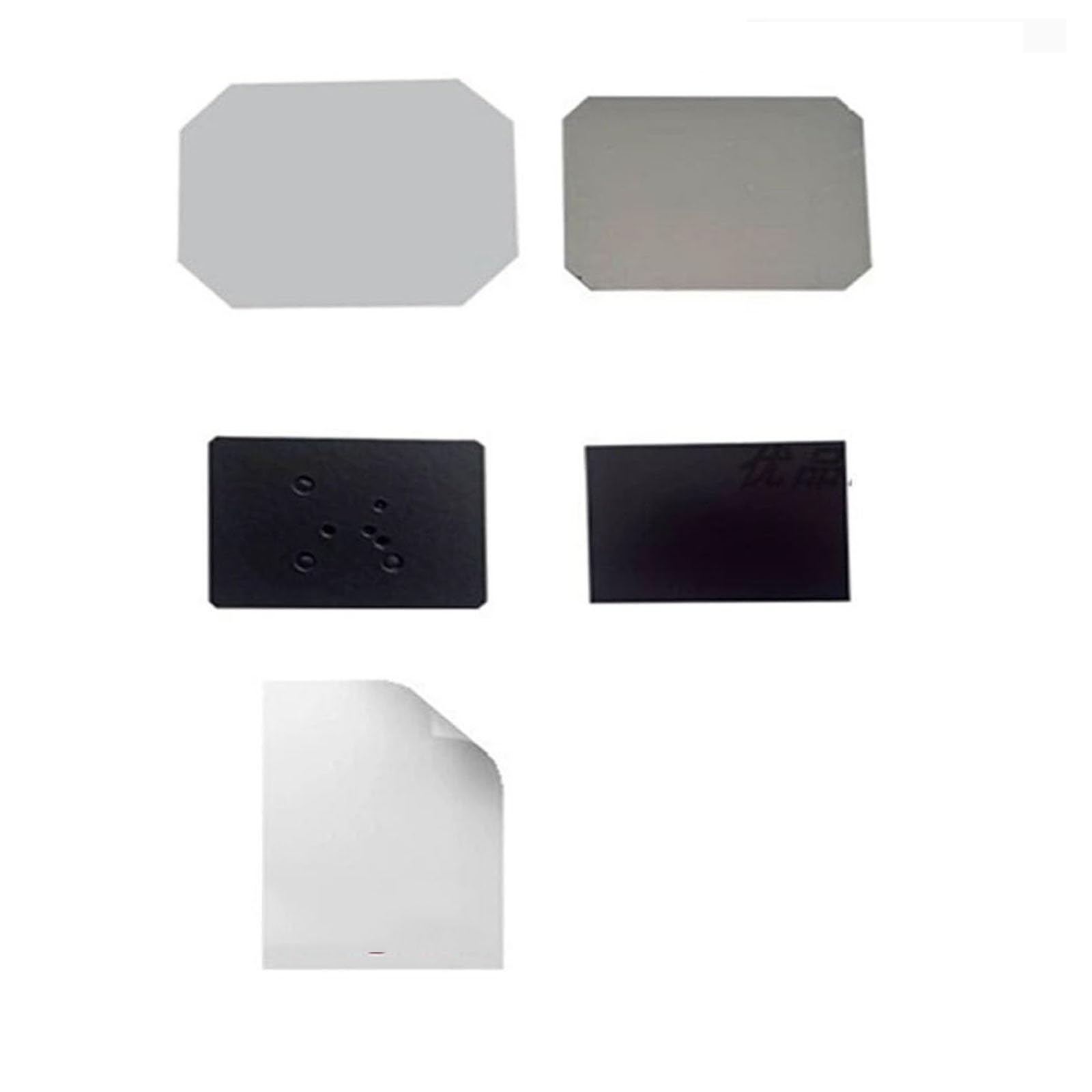 Kühlschrankmagnete, 100/500/1000er-Set, 3 x 2 Zoll/3,5 x 2,5 Zoll, rechteckig, Zubehör für Kühlschrank-Aufkleberherstellungsmaschinen, Nachfüllpackung mit Knopfdruck, rechteckig, 8