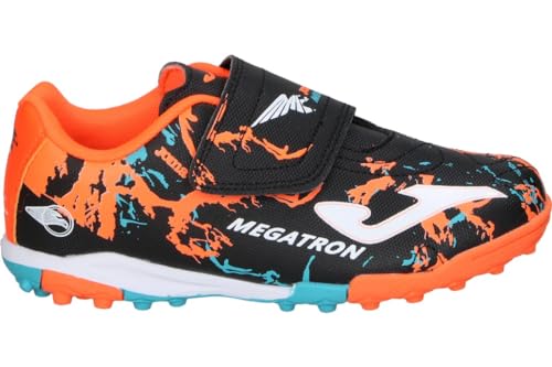 JOMA JOMA - Zapatilla MULTITACO Megatron JR 2401 Negro Turf con Velcro MEJS2401TFV para: Niños Color: Negro Talla: 31
