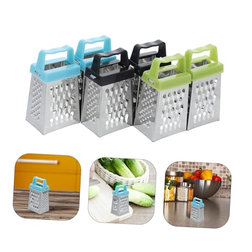 Rallador Mini Acero Inoxidable con Mango 6 Piezas miniatura 7