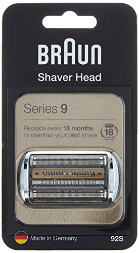 Braun 92S Series 9 Electric Shaver Replacement Foil and Cassette Cartridge - Silver