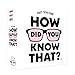 Hygge Games How did You Know That? – Trivia Party Game, White