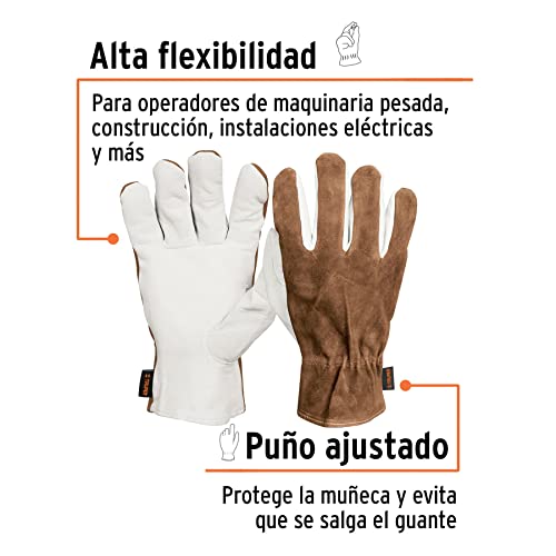 Seguridad, Tools guantes piel cabra Marca TRUPER (2)