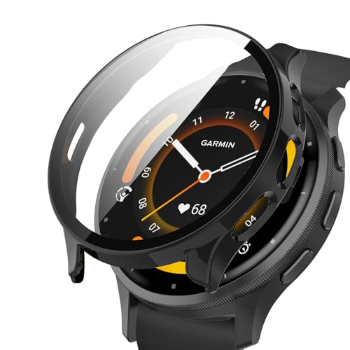 Image of For Garmin Venu 3 Case, Lightweight, PC + Tempered Glass, Protective Cover for Garmin Venu3, 9H Hardness, Easy Installation, All-In-One Piece Protection, Anti-Scratch, Shockproof, HD High