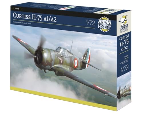 Curtiss H-75A A1/A2 Arma Hobby 1/72 kit sans défaut d'ajustement pour maquettiste