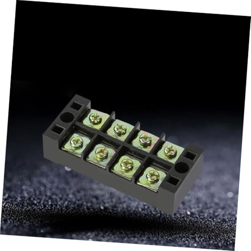 Bloque de terminales de posiciones ABOOFAN: evite cables sueltos con este conector fijo de rack 4