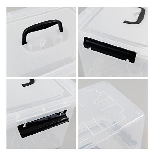 Afromy Scatola in plastica da 6 pacchi, scatola