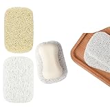 Seifenhalter Pads rutschfeste Selbstentleerende Seifenheber, BPA-frei Seifenhebepads für...