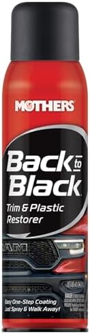 Mothers 06110 Back-to-Black Trim & Plastic Restorer - 10 oz.