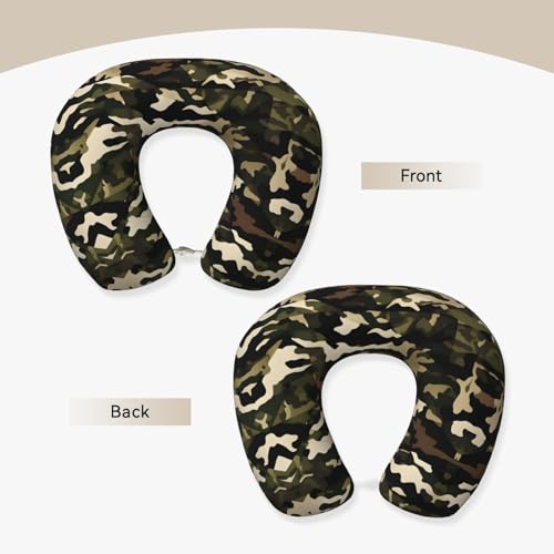 Almohada ergonómica de poliéster para cuello negro miniatura 3