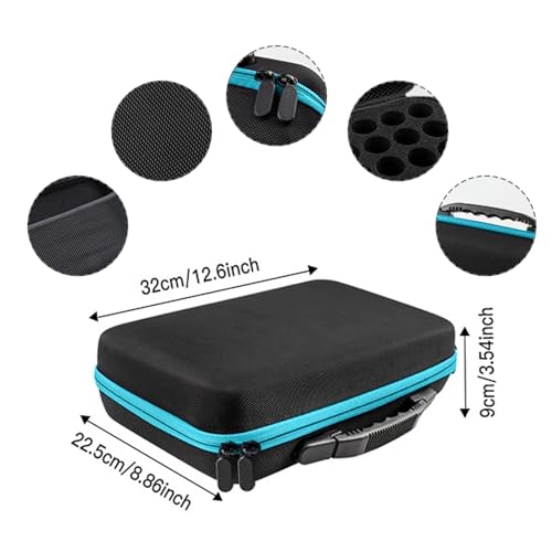 Essential Oil Storage Case, 60 Grids Traveling Carrying Essential Oil Holder Case - Image 2