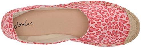 Joules Women's Espadrille, Light Lilac Leopard, 5 | Image 4