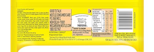 MAGGI 2-Minute Instant Noodles, Masala Noodles With Goodness Of Iron, Made With Choicest Quality Spices, Favourite Masala Taste, 1.26kg Pouch (Pack of 18, 70 g each) - Image 9 thumbnail
