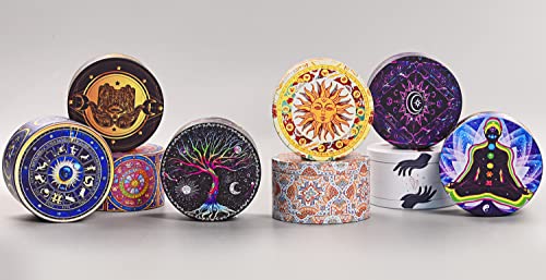 Jwex Grinder 3" Boho Grinder Lucky Tree Black #TOP3