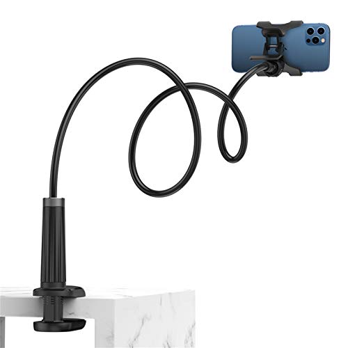 UGREEN 携帯電話ホルダー、多関節アームフレキシブルベッドグースネックユニバーサルロングスマートフォン電話 4 ~ 6.5 インチ Xiaomi Redmi Note 9、Mi 10、A2、iPhone 12、Huawei P40、Samsung S20 用