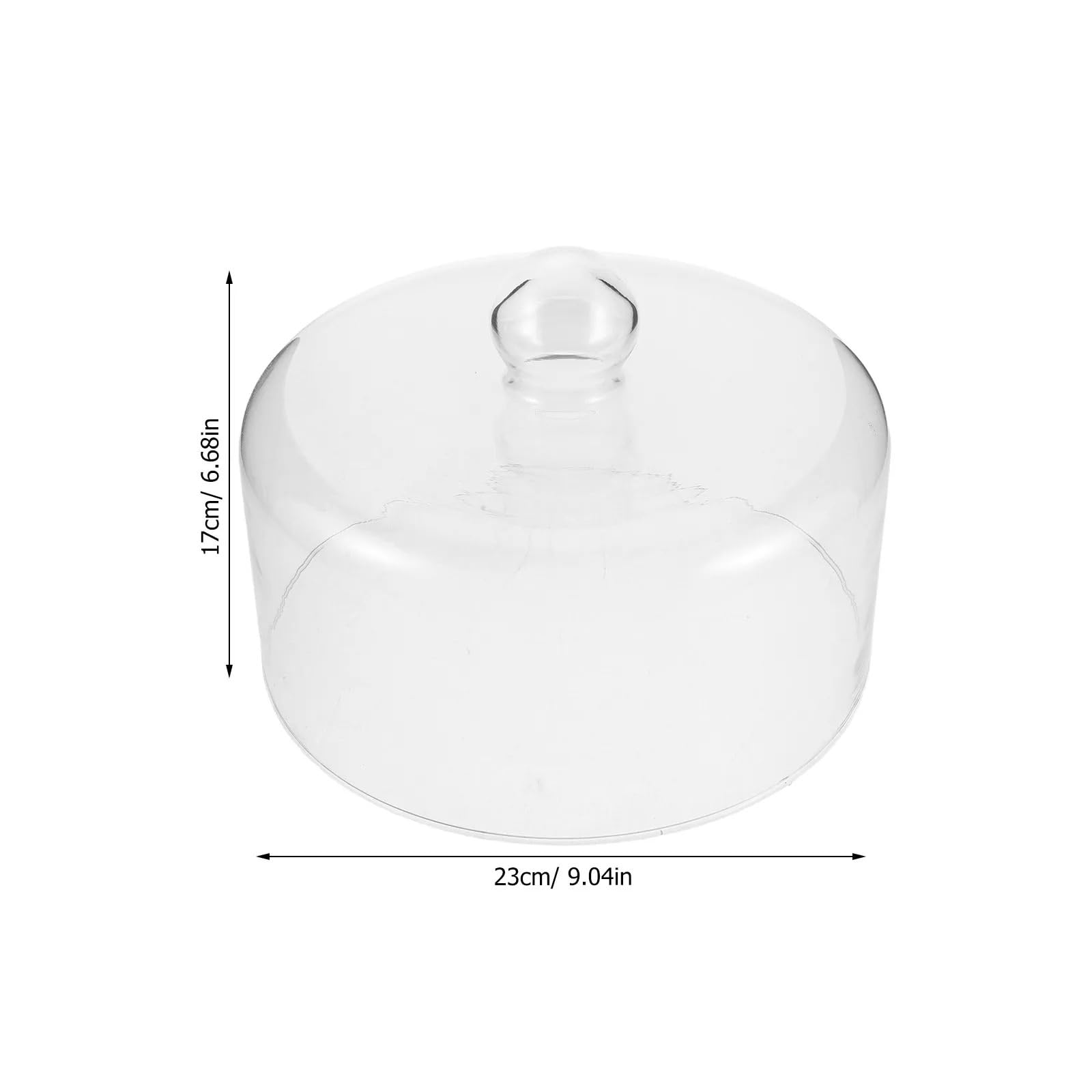 Spritzschutz Mikrowelle Glas Mikrowellen-Glasspritzschutz, 22,9 x 17 cm