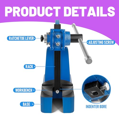 Manual Arbor Press, 2 Ton, 8.5
