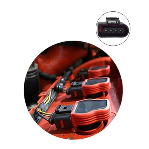 Conector de bobina de encendido compatible con VW Passat 1.8 y 2.0 4