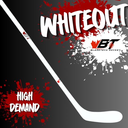 Bladetech Whiteout - Sr. Hockey Sticks (67 - P88, Left)