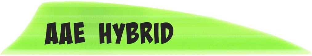 AAE Hybrid Vane 2.0 Bright Green 100 pk.