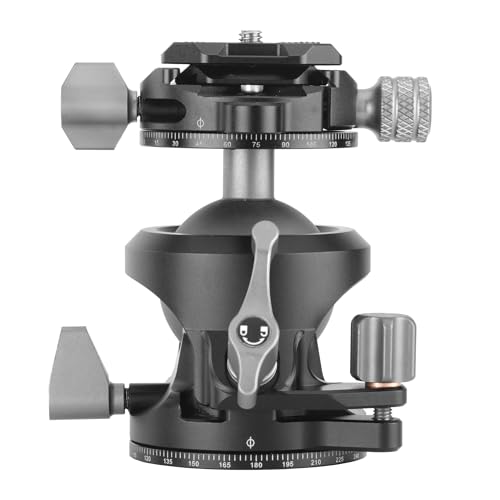 Rótula de bola Vanguard LBP-60S de perfil bajo para trípodes estables 3