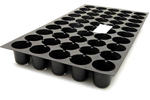 Image of Bio Blooms Agro India Pvt Ltd | Seedling Tray, Plastic Germination Tray for Seed Starting (50 Cavity, 20, Count)