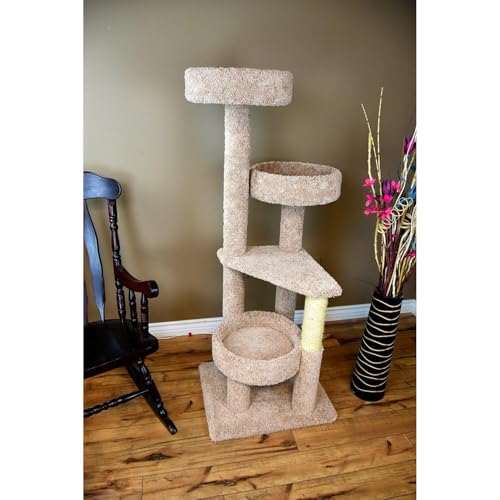 Torre para gatos robusta Maykoosh Taupe Neutral miniatura 2