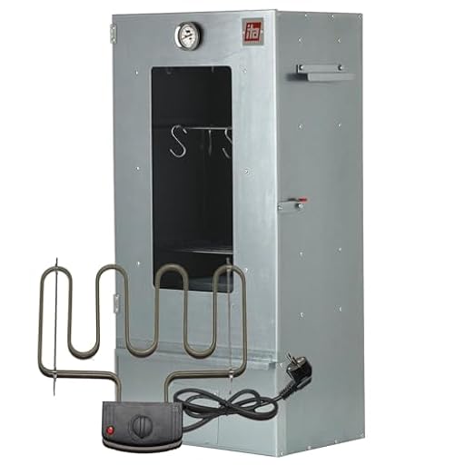 ITA Ahumador electrico 7000 81x28x40 cm con Ventana - Ahumadero Profesional con Termómetro - Metal Galvanizado, Anticorrosivo, Duradero - Fumador para Carne, Pescado, Salchichas | Ya disponible en tu tienda friki favorita! En mundofriki.es! ITA Ahumador electrico 7000 81x28x40 cm con Ventana - Ahumadero Profesional con Termómetro - Metal Galvanizado, Anticorrosivo, Duradero - Fumador para Carne, Pescado, Salchichas | Ya disponible en tu tienda friki favorita! En mundofriki.es!