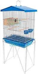 Gaiola de Periquito Australiano Viveiro Com Ninho Completa