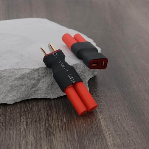 4 adaptadores Deans T-Plug macho y hembra a 4mm Bullet miniatura 5