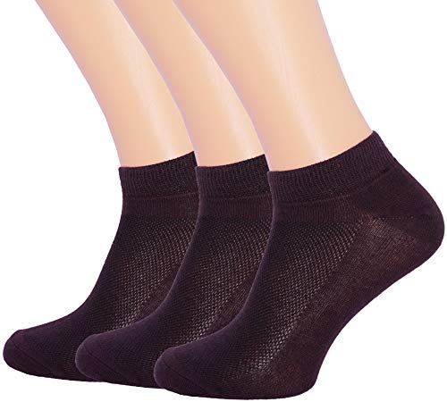Image of RONDO 3 Pack Thin Ankle Socks - Unisex Ultra Thin Breathable Athletic Socks - Low Cut Running Ankle Socks - Thin Cotton Socks