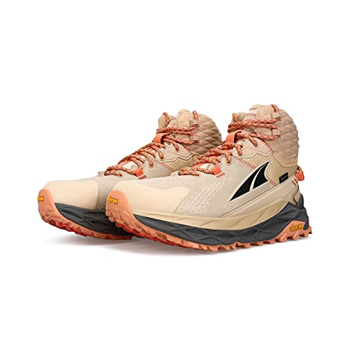 Altra Women's Al0A7R75 Olympus 5 Mid Gtx Trail Running Shoe, Sand - 7 M Us #TOP28