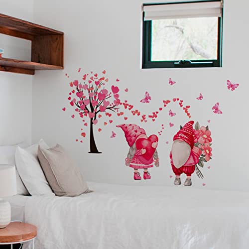 Vinilos decorativos 3D de corazones para pared Día de San Valentín miniatura 4