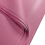  MERRIMEN 25 hojas de papel de seda mixtas de 20 x 30 pulgadas, sin ácido, paquete de 25 Rosa pálido.