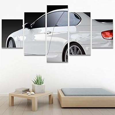 SIGNWIN 5 Panel Canvas Wall Art Modern Art...