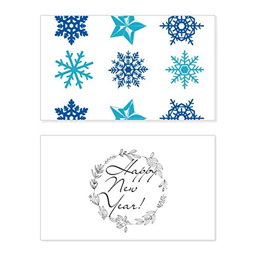 Tarjeta de Navidad de copo de nieve ideal para regalar y acompañar tus obsequios