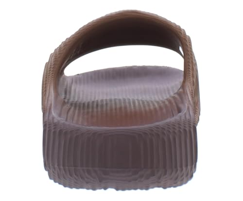 adidas Adilette 22 Slide Mens Shoes Size 13, Color: Preloved Brown/Shadow Brown/Core Black-Brown4