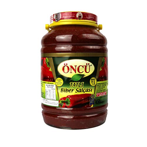 Öncü Pasta de pimienta roja suave - 4,3 kg - Dulce turco