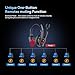 SYNCO XTalk Pro5 XPro X5 2.4GHz Wireless Headset Communication System Random Master Device 500m Operating Range Real-time Monitoring AI Noise Reduction Headset for Movie Shoot Live Show (5Pcs)
