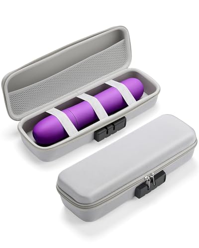 Lockable Adult Game Toy Storage Box with Password Lock, Discreet Organizer Case for Private Collections, Portable Storage for Women & Men Travel Use,12.2x3.93x3.14 Inches
