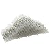 Iztoss 100pcs 26-24AWG Insulated Heat Shrink Butt Wire Electrical Crimp Terminal Connector white